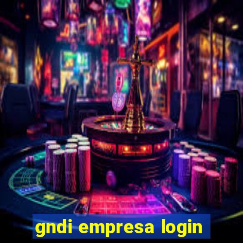 gndi empresa login