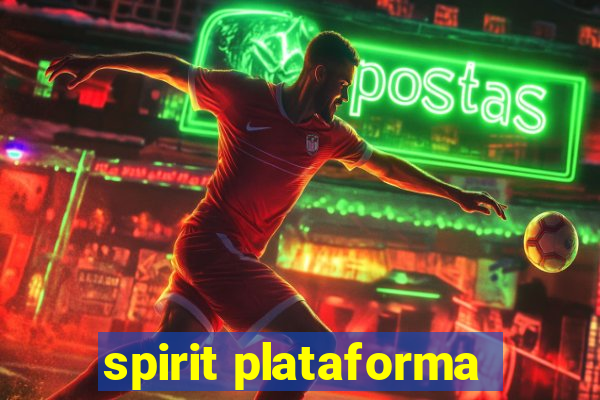 spirit plataforma