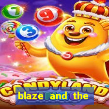 blaze and the monster machines logo font